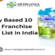 Monopoly Based 10 Best PCD Franchise Companies List in India